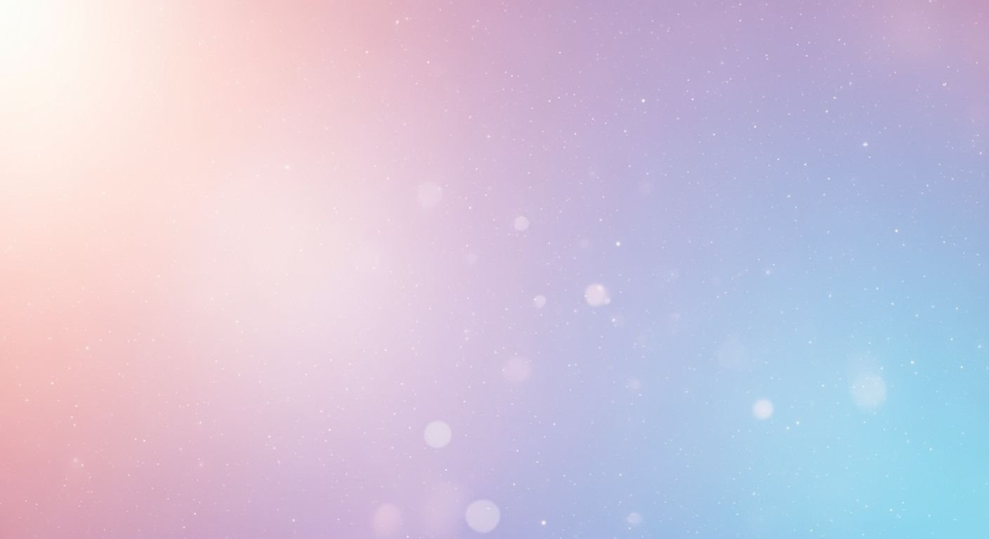 Pink and blue background with bokeh lights Background Image