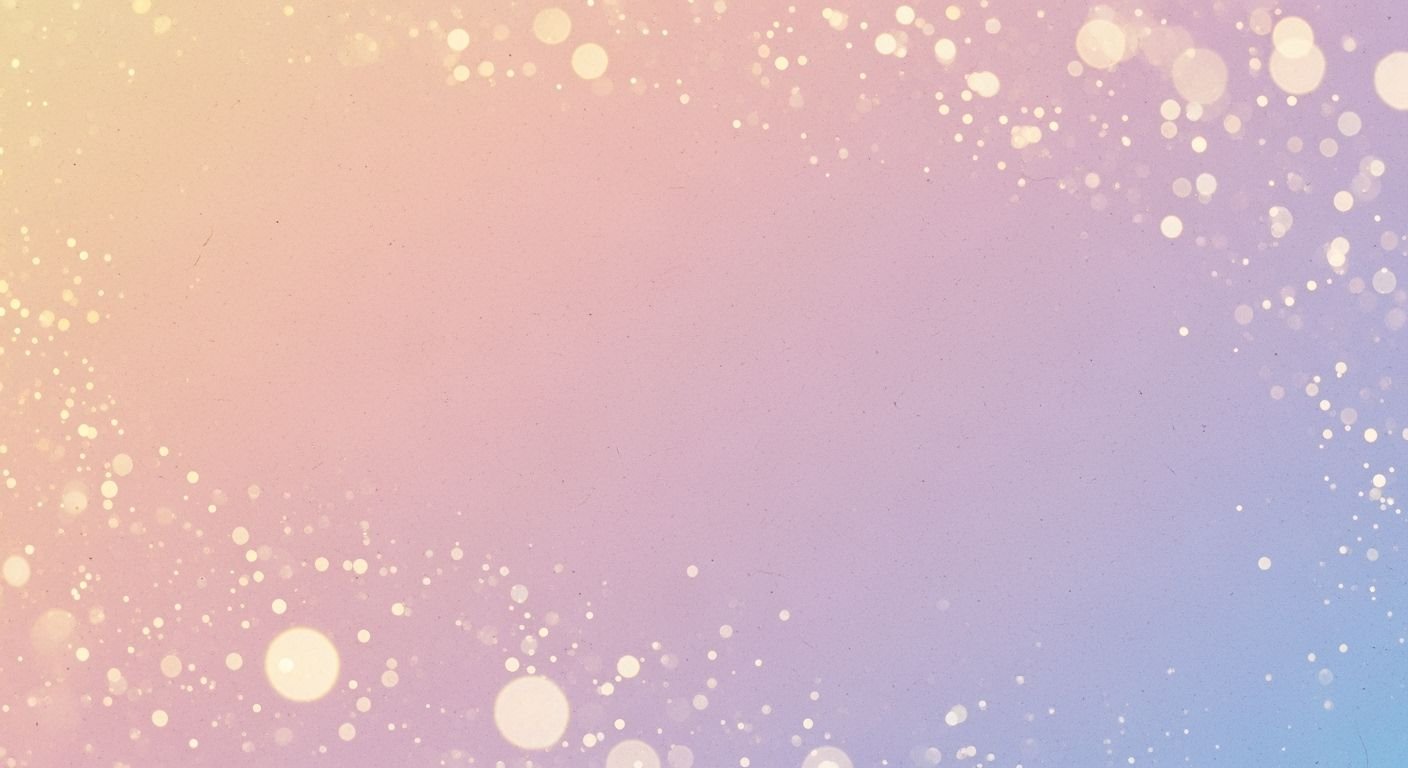 Pink and blue background with bokeh lights Background Image