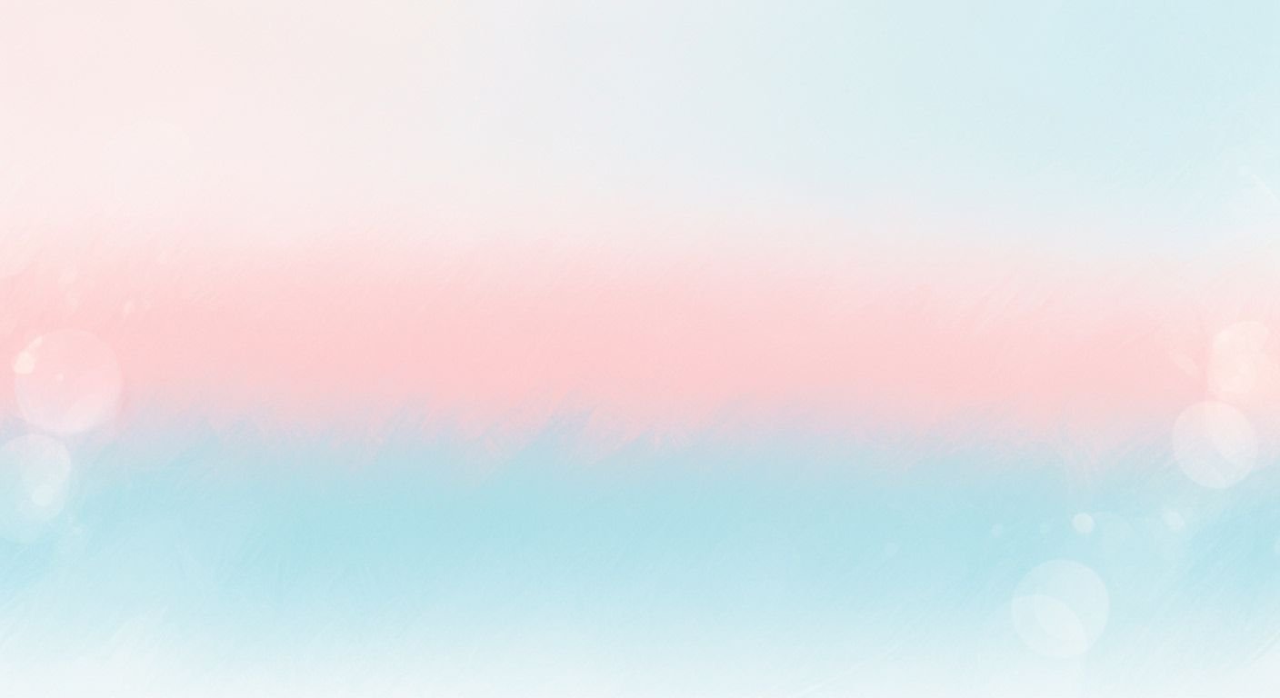 Pink and blue background with bokeh lights Background Image