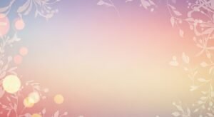 Pink and blue background with flowers and leaves Background Image