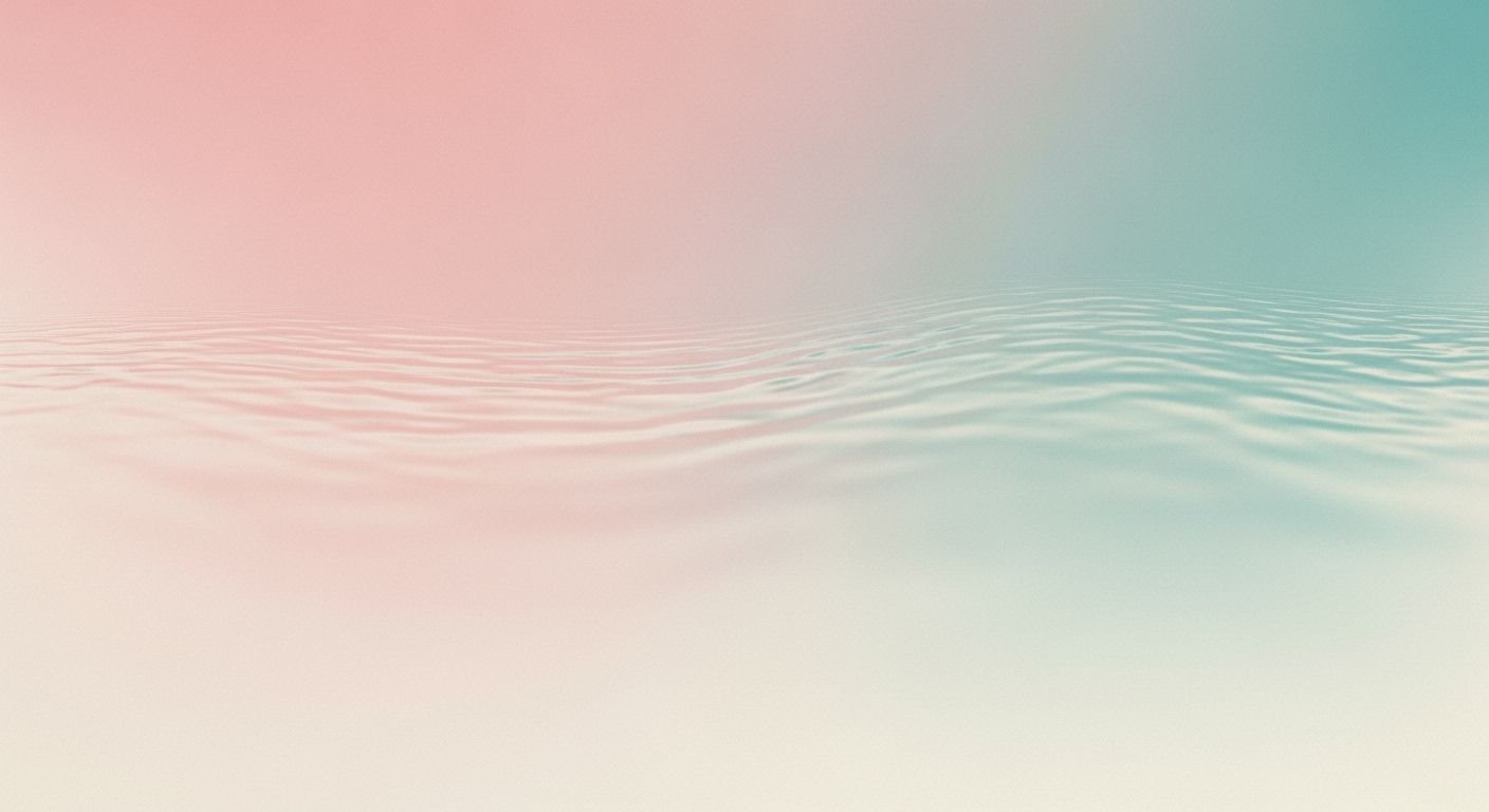Pink and blue background with water ripples Background Image