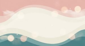Pink and blue background with waves and clouds Background Image