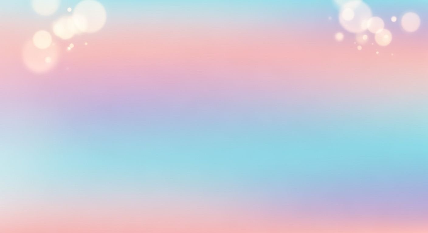 Pink and blue blurry background with bokeh lights Background Image