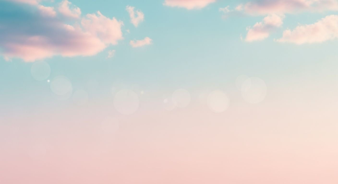 Pink and blue sky with clouds in the background Background Image