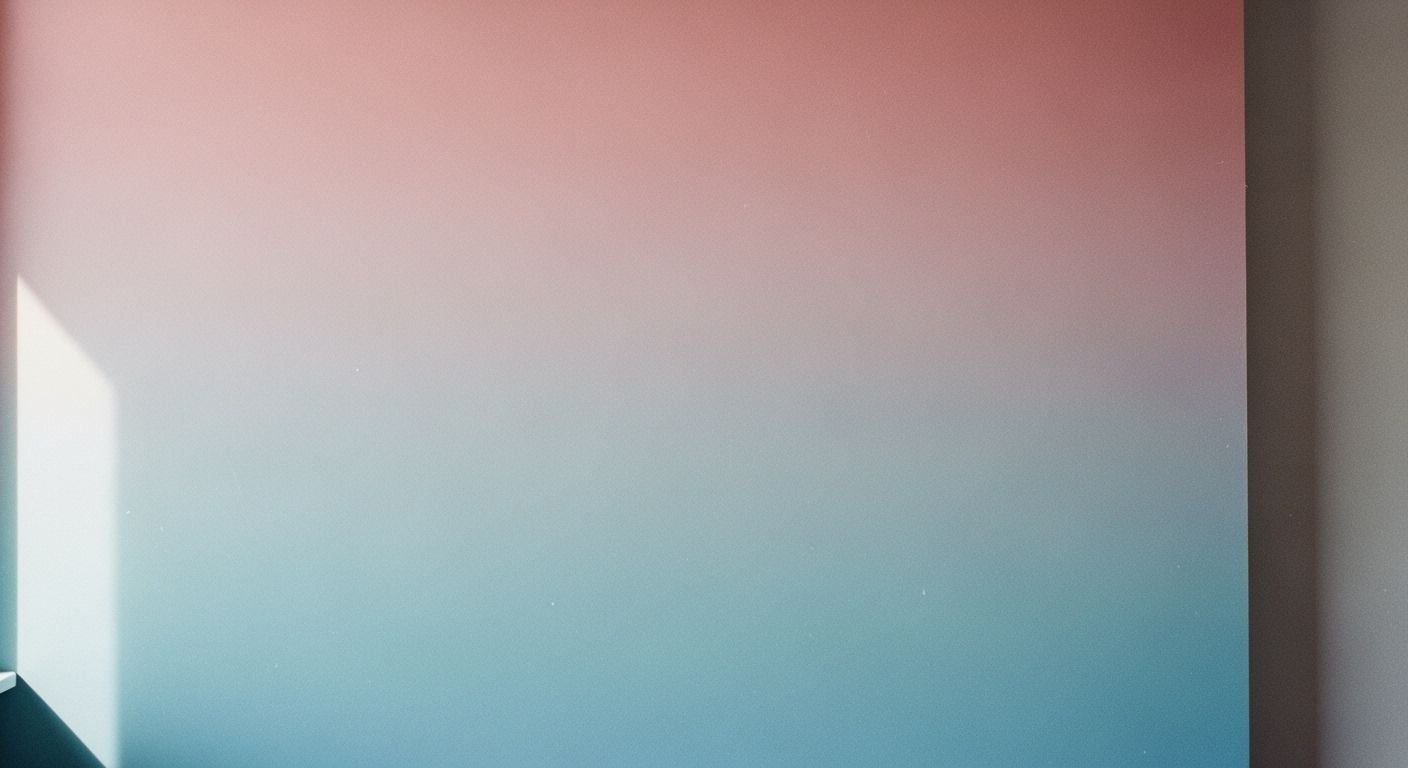 Pink and blue wall with a window in the background Background Image