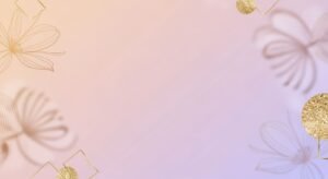 Pink and gold background with a bunch of flowers Background Image
