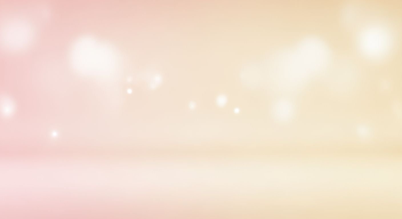 Pink and gold background with bokeh lights Background Image