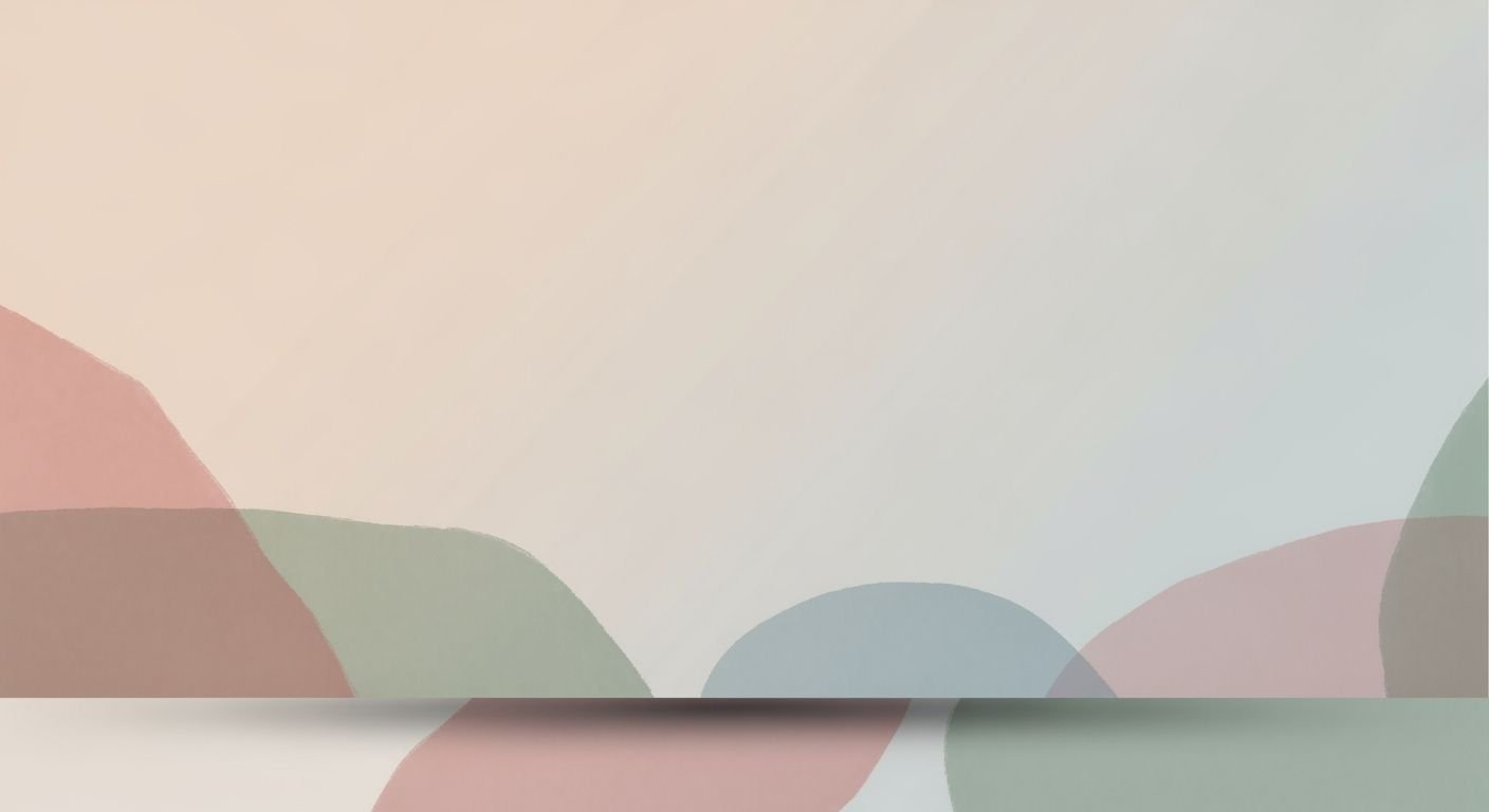 Pink and green abstract background with wavy shapes Background Image