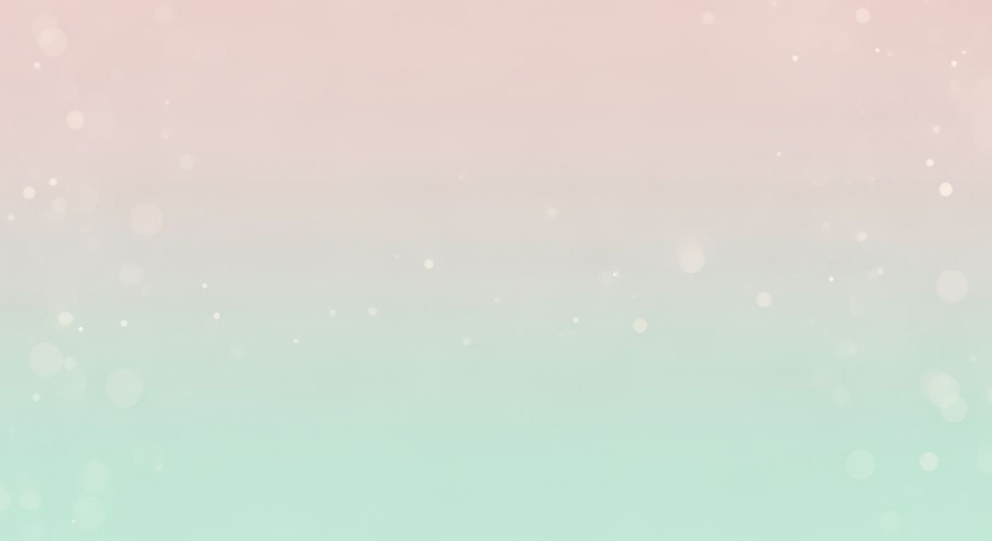 Pink and green background with bokeh lights Background Image