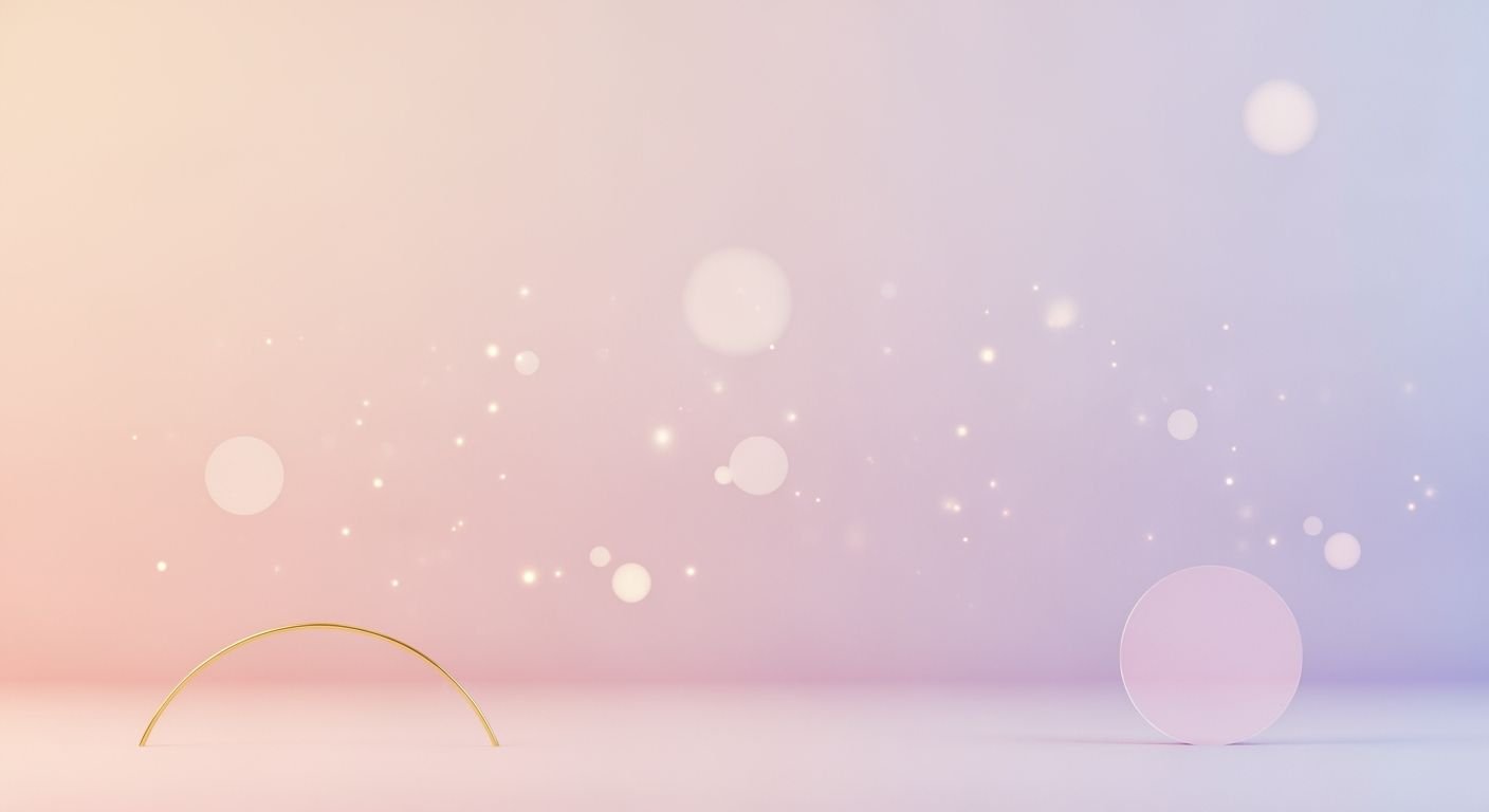 Pink and purple background with a gold line in the middle Background Image