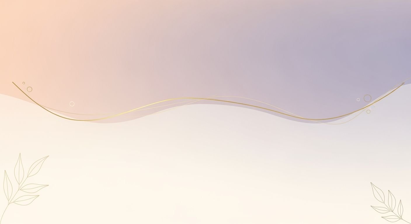 Pink and purple background with a gold line Background Image