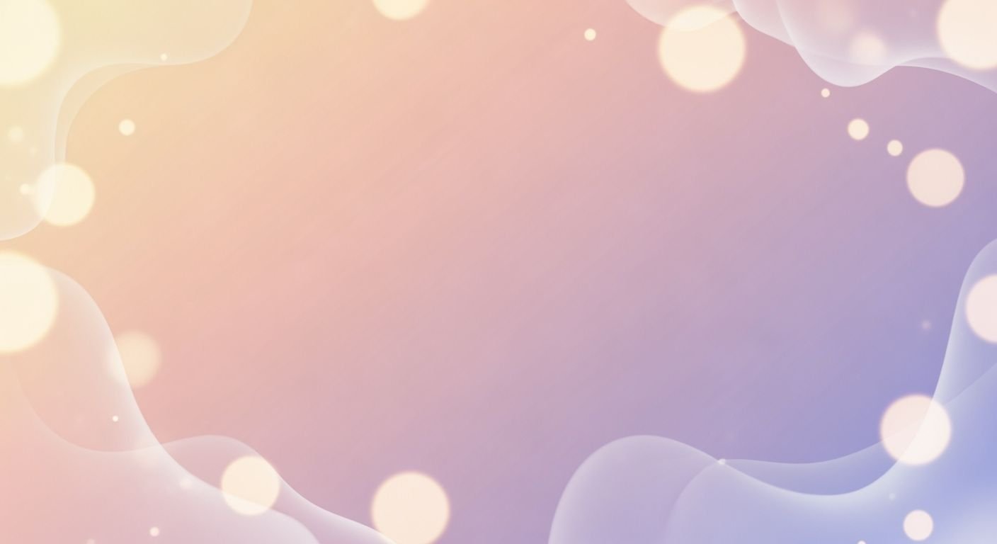 Pink and purple background with bubbles Background Image