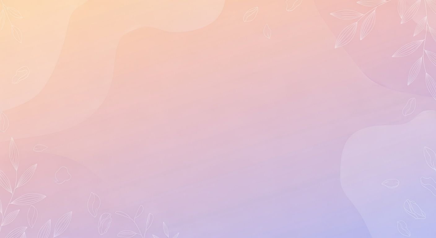 Pink and purple background with leaves on it Background Image