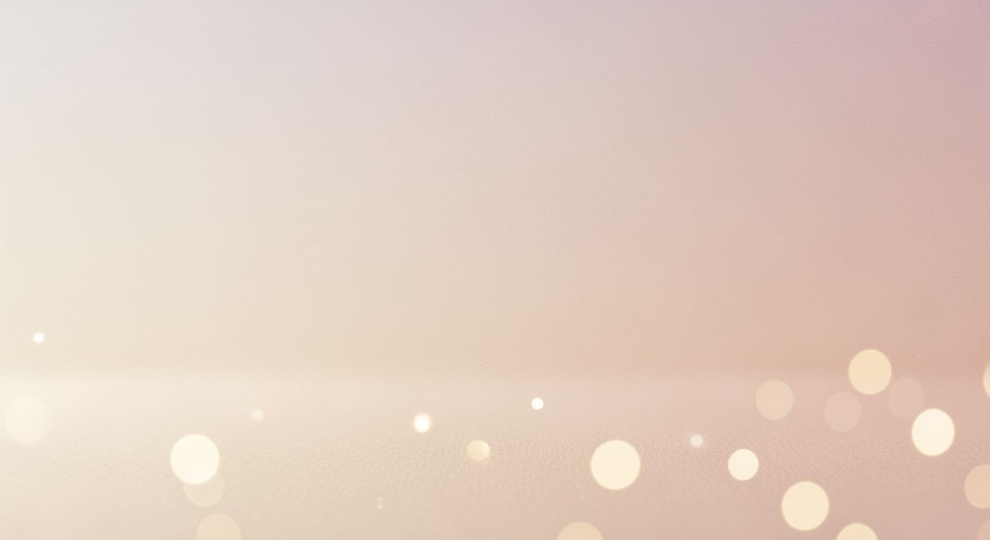 Pink and white background with bokeh lights Background Image