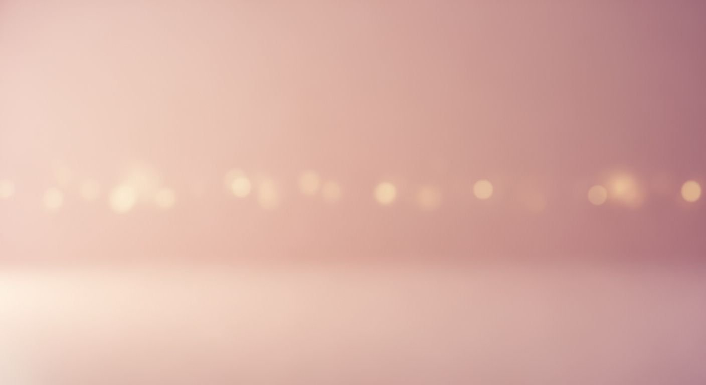 Pink background with bokeh lights on it Background Image