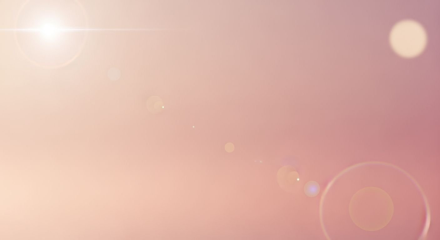 Pink background with circles and a sun in the background Background Image