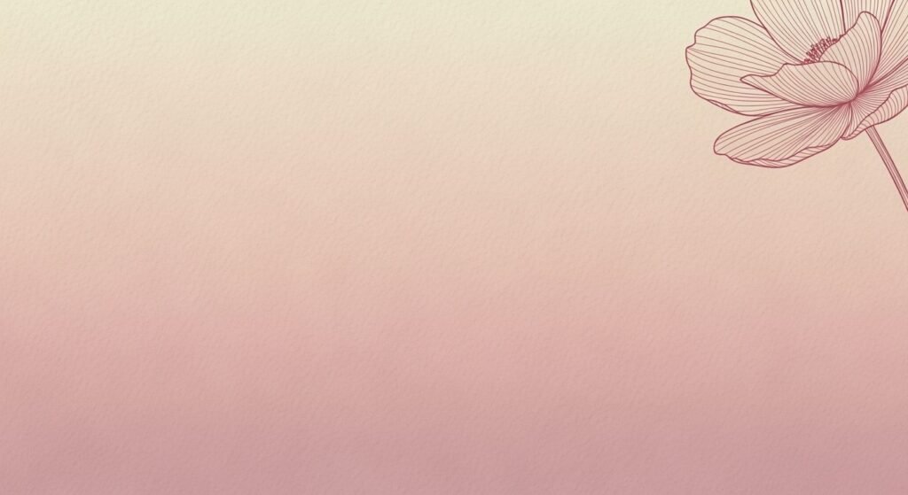 Pink flower on a pink and beige background Background Image