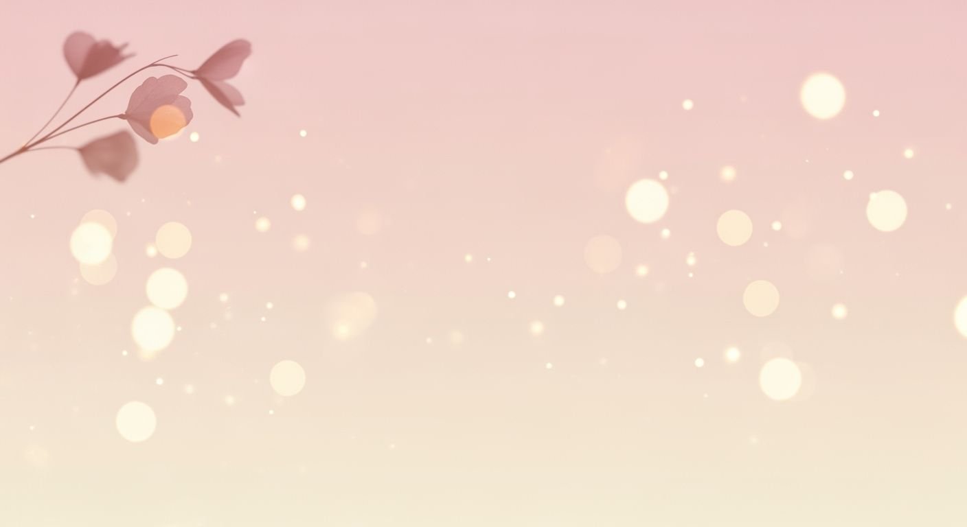 Pink flower on a pink background with bokeh Background Image