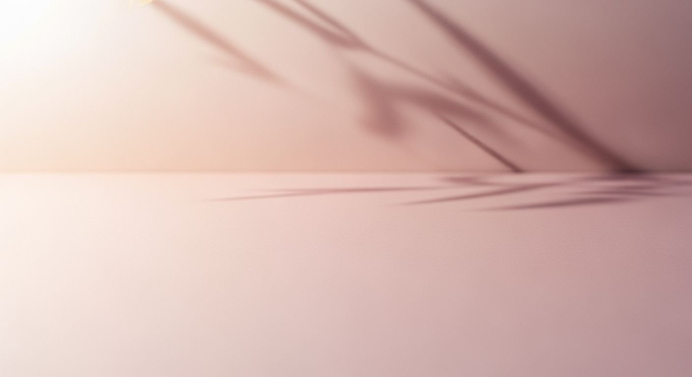 Pink wall with a light shining through it Background Image