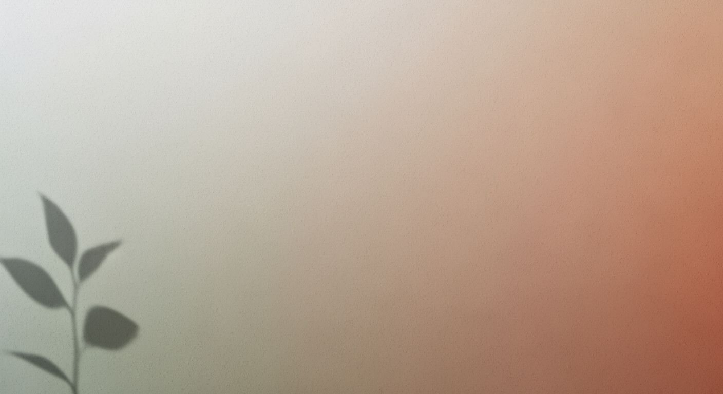 Plant is silhouetted against a blurred background Background Image