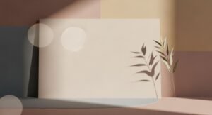 Plant sitting on top of a table next to a wall Background Image