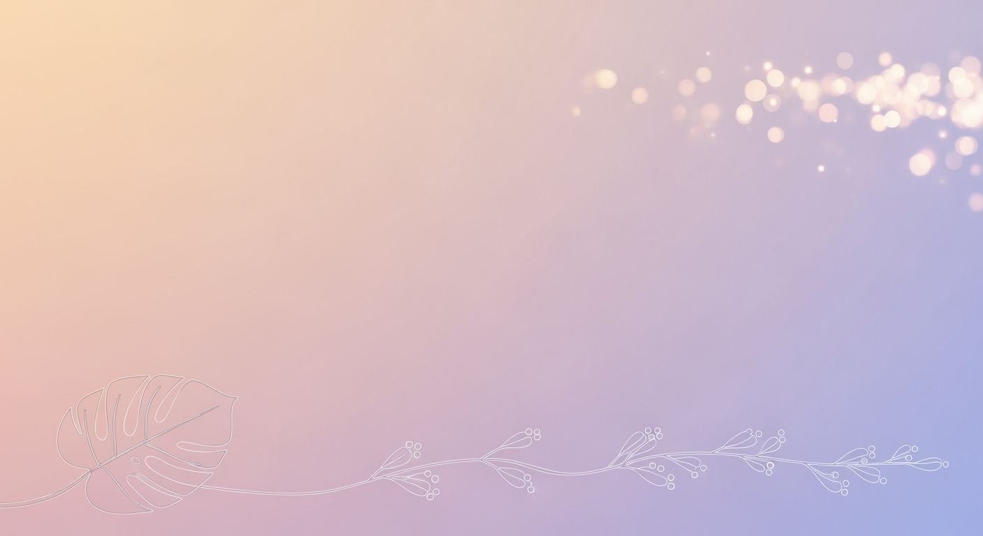 Purple and blue background with a leaf on it Background Image