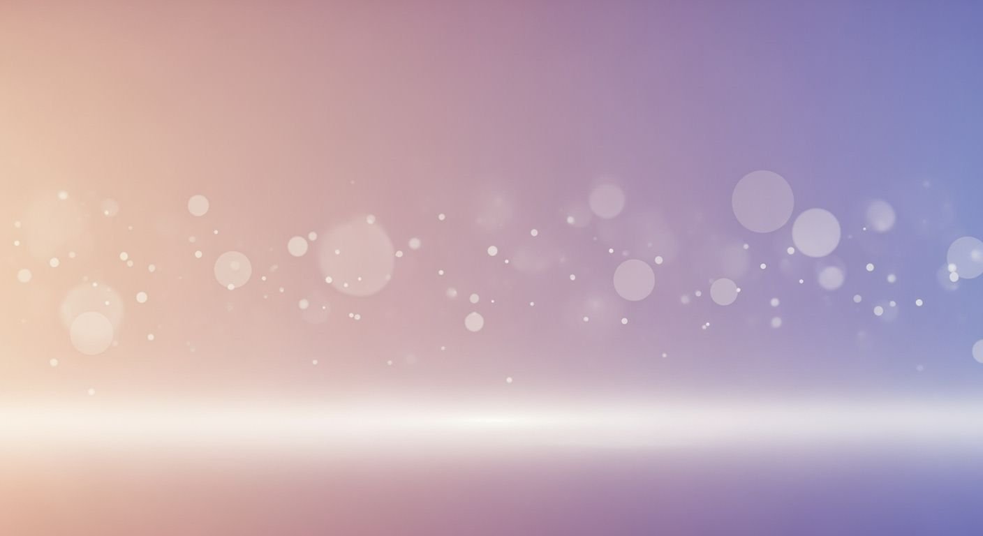 Purple and blue background with bokeh lights Background Image