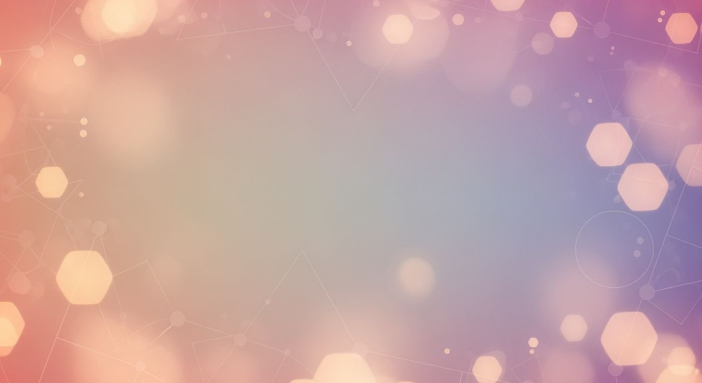 Purple and pink background with a pattern of hexagons Background Image