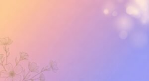 Purple and pink background with flowers on it Background Image