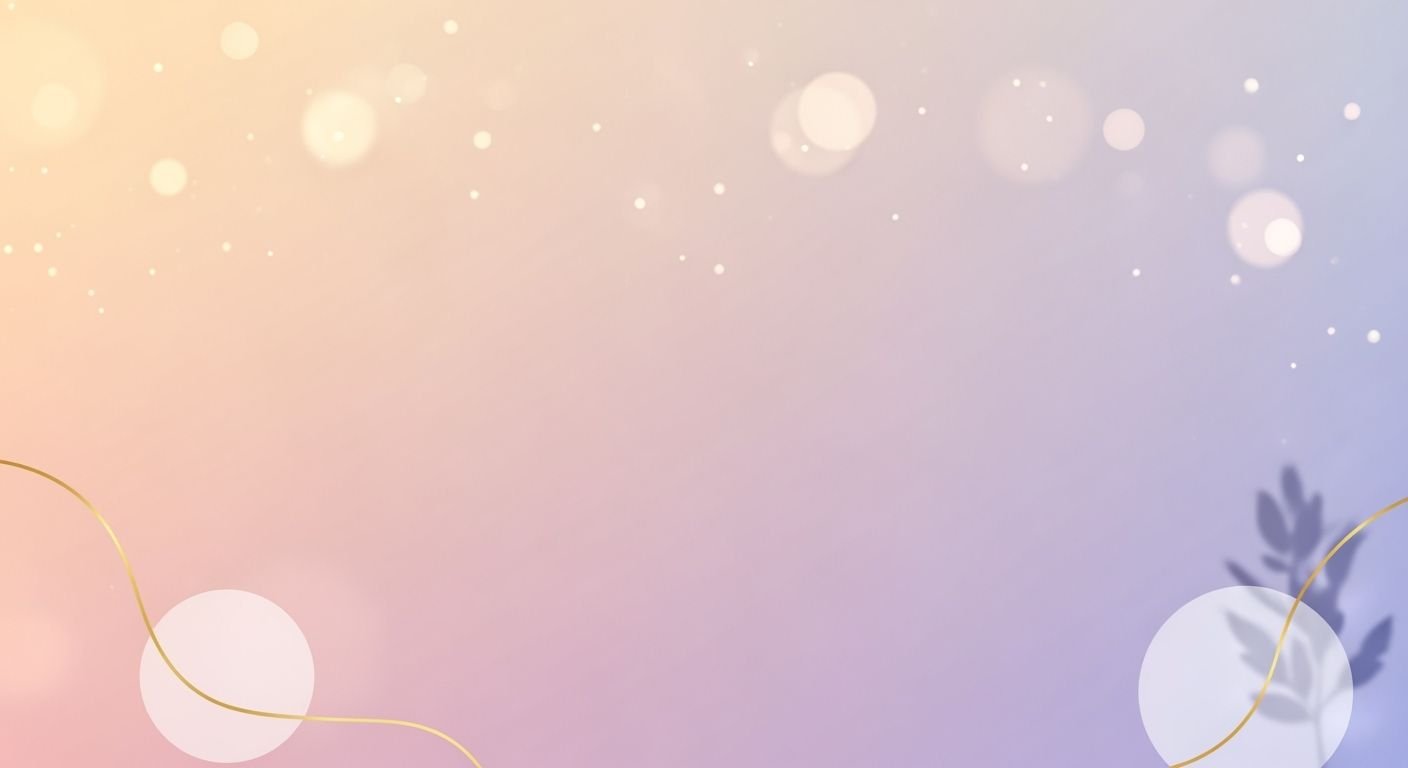Purple and yellow background with a plant in the middle Background Image