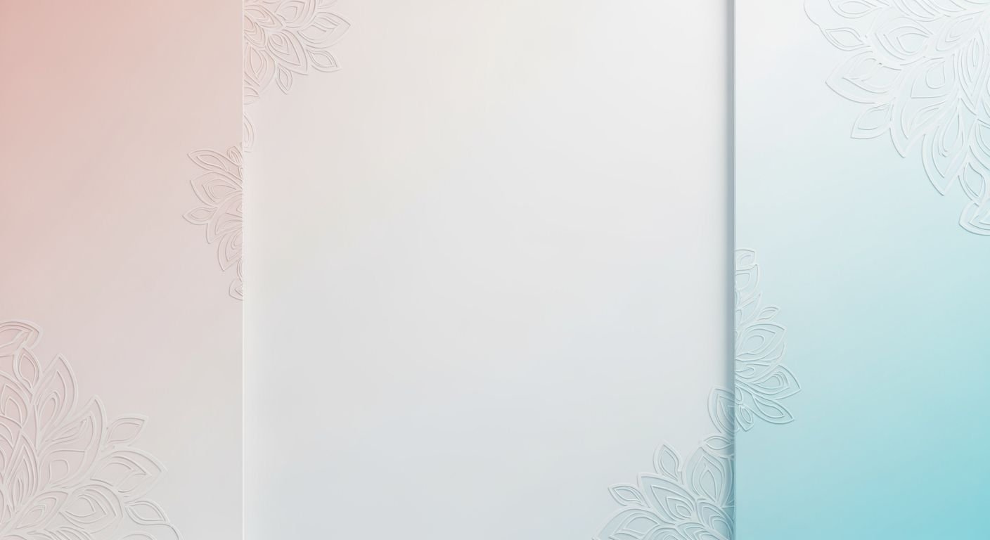 Set of three vertical banners with a floral design Background Image