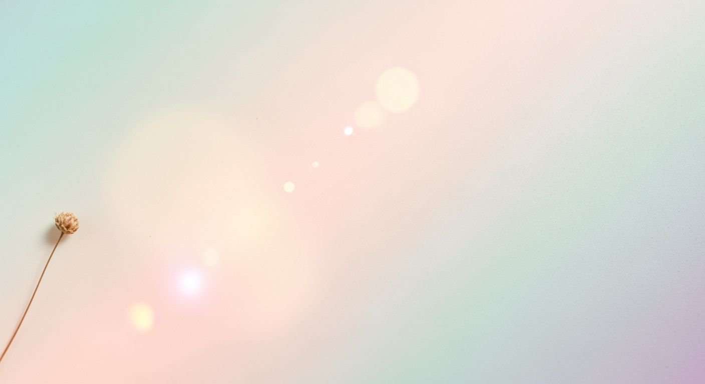 Single dandelion on a colorful background Background Image