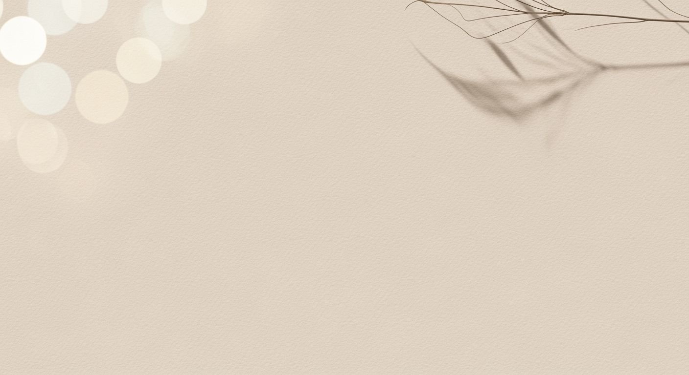Spider web on a beige background with bokeh lights Background Image