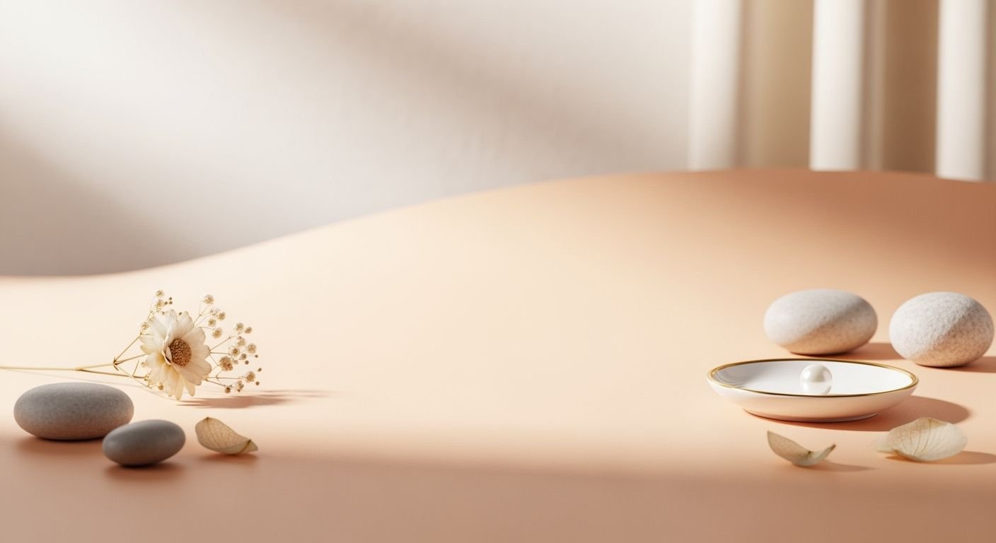Table topped with a bowl filled with eggs next to a flower Background Image