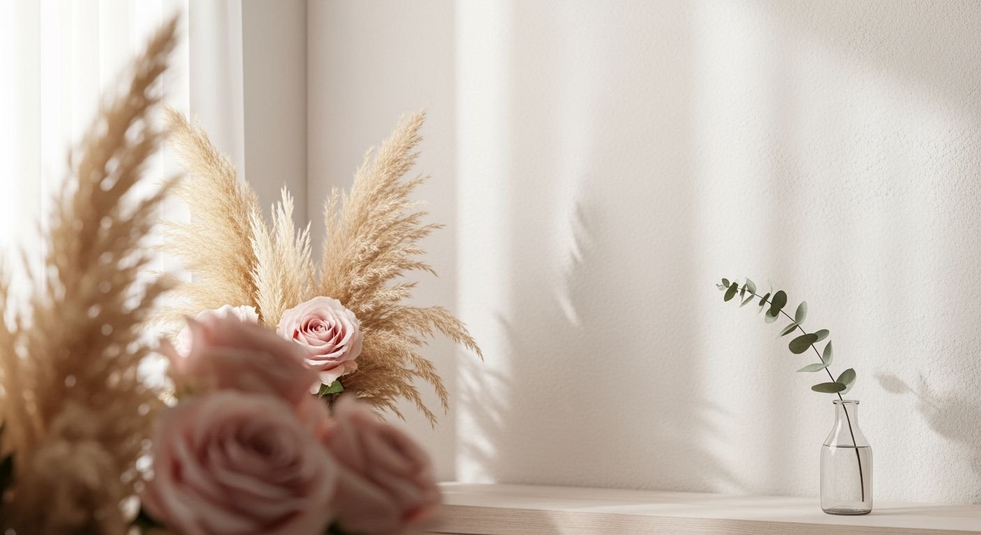 Vase filled with pink flowers sitting on top of a window sill Background Image