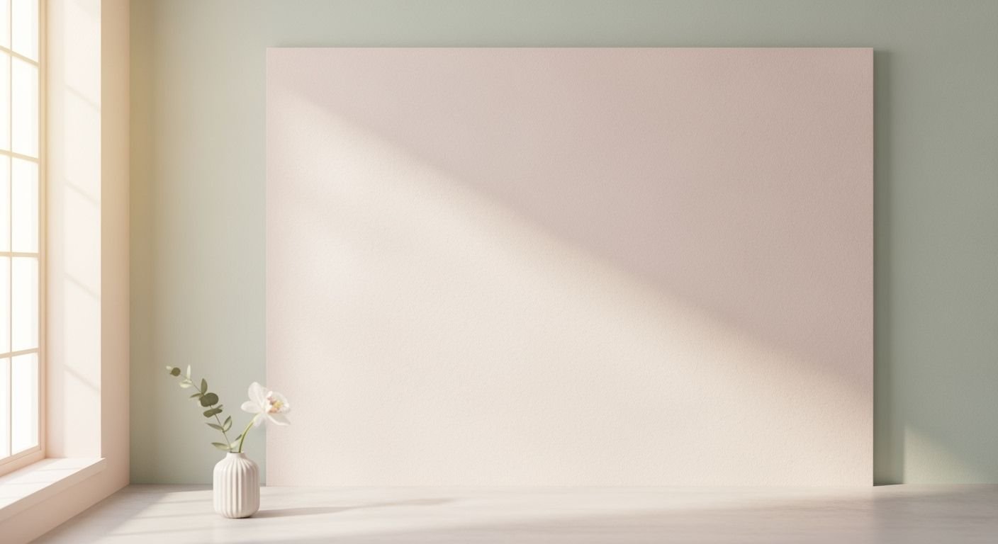 Vase of flowers sitting in front of a window next to a wall Background Image
