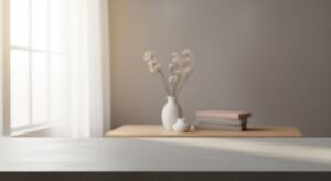 Vase of flowers sitting on top of a table next to a window Background Image