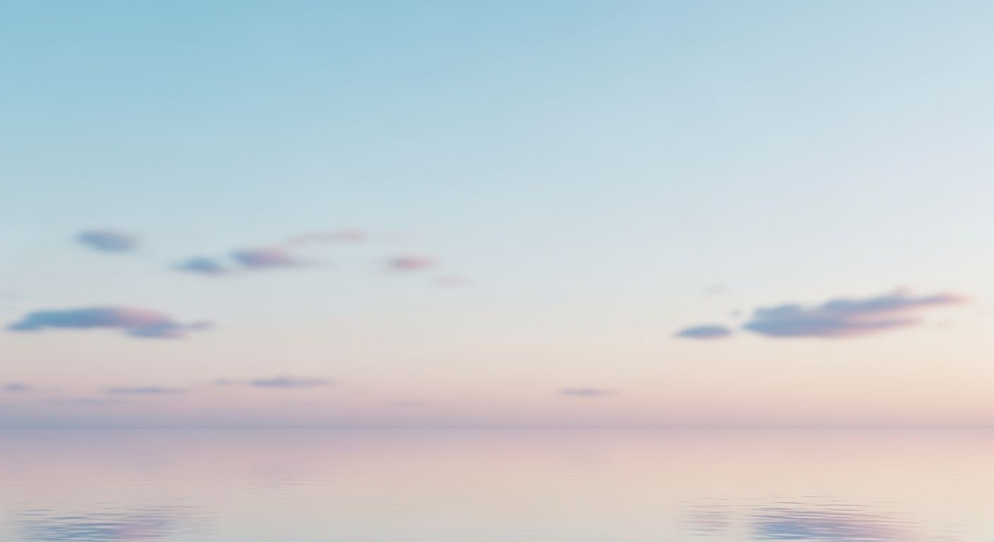 View of a body of water with clouds in the sky Background Image