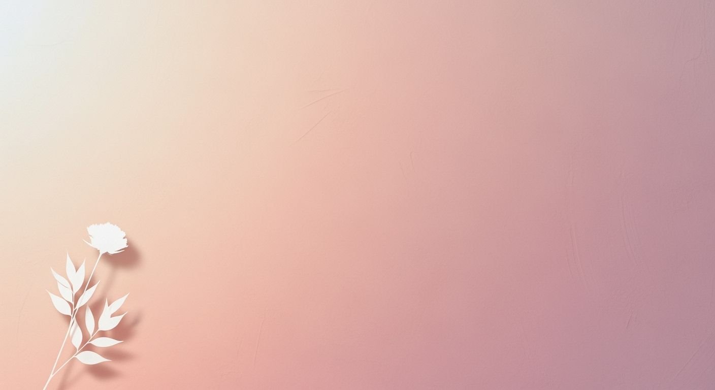 White flower on a pink background Background Image