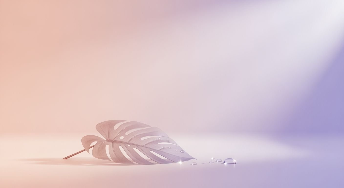 White leaf sitting on top of a table Background Image