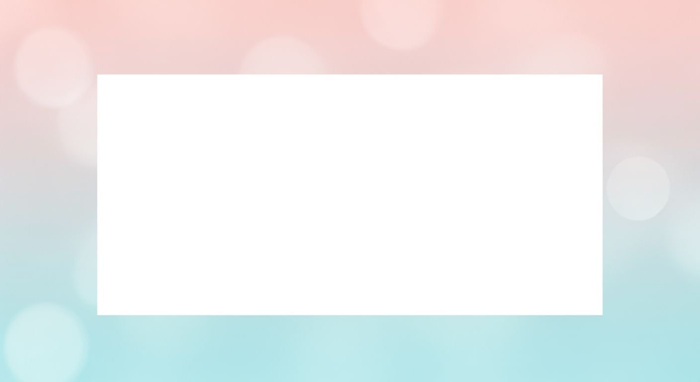 White square on a blue and pink background Background Image