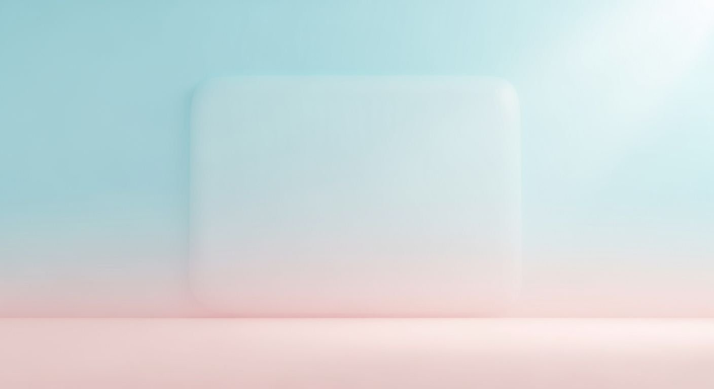 White square on a pink and blue background Background Image