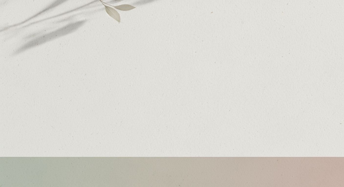 White wall with a green leaf on it Background Image