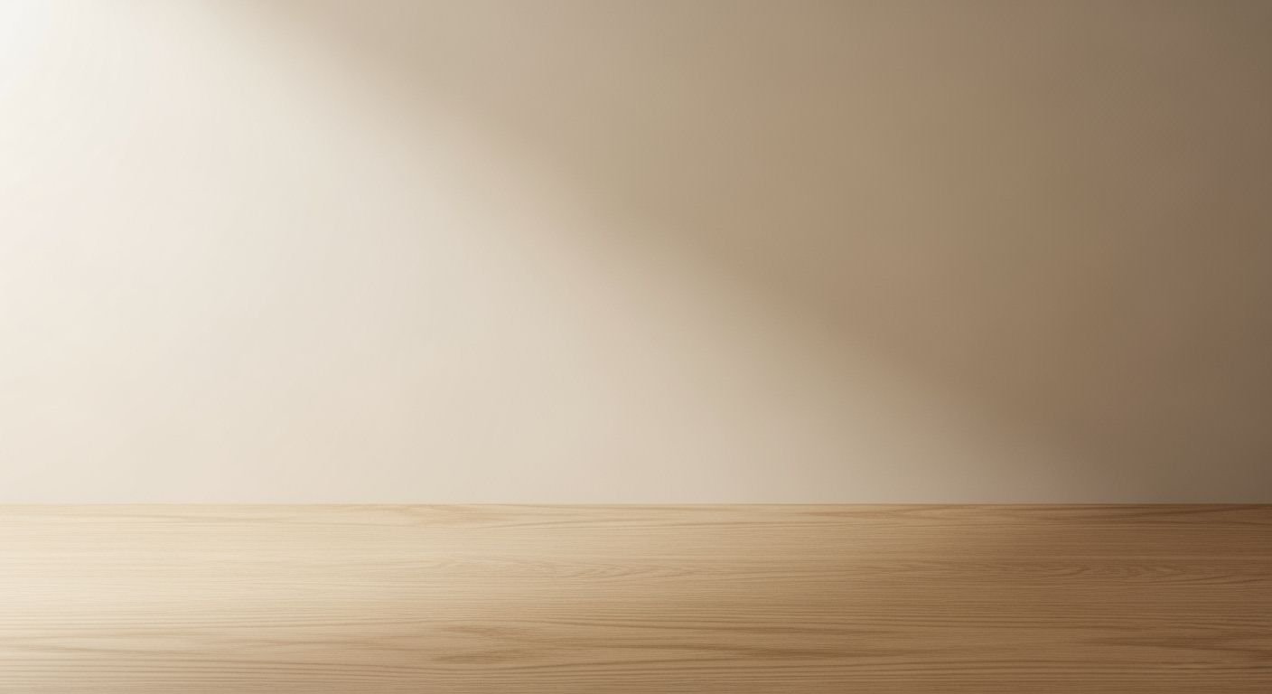 Wooden table with a light shining through it Background Image