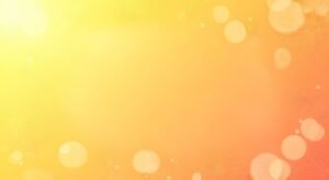 Yellow and orange background with flowers and bokeh Background Image